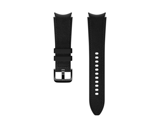 Samsung Hybrid Leather Band fur die Galaxy Watch4-Serie Navy(M/L, 145 - 205 mm)