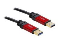 USB3.0 Kabel Delock A -> A St/St 5.00m Premium USB kabelis