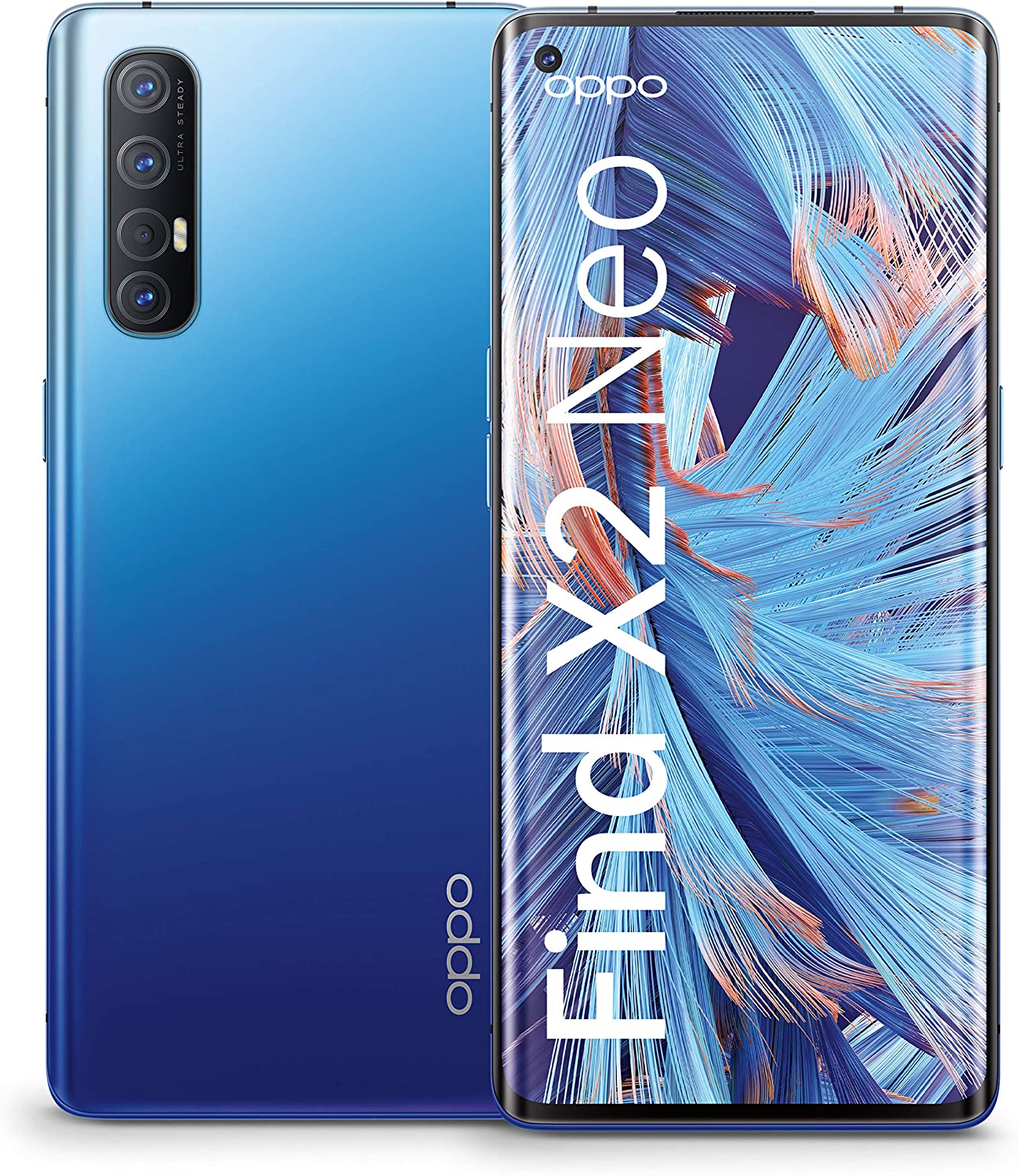 Oppo Find X2 Neo - 6.5 - 256GB, Android (Starry Blue, Dual SIM) 5974039 (6944284659148) Mobilais Telefons