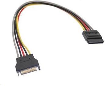 PremiumCord SATA 15-pin - SATA 15-pin, 0.16m, Wielokolorowy (kfsa-10) kfsa-10 (8592220004002) kabelis datoram