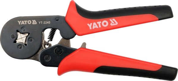 Yato Connector Crimping Pliers 180mm 0.2-6.0mm (YT-2240)