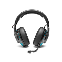 JBL Quantum One Gaming Headset, RGB - schwarz/orange austiņas