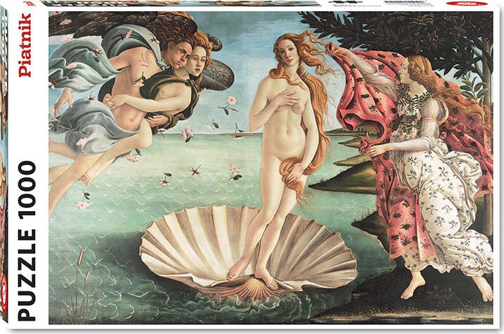 Piatnik Puzzle 1000 Botticelli, Narodziny Venus PIATNIK puzle, puzzle