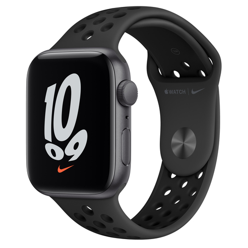 Apple Watch SE Nike Alu 44mm GY - MKQ83FD / A anthracite / black Viedais pulkstenis, smartwatch