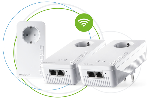 DEVOLO MAGIC 2 WIFI NEXT MULTIROOM KIT DE FACHHANDEL POWERLINE adapteri