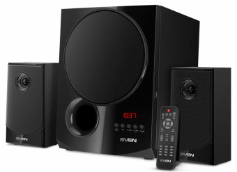 Speakers SVEN MS-2080, black (70W, FM, USB/SD, Display, RC, Bluetooth), SV-018771 datoru skaļruņi