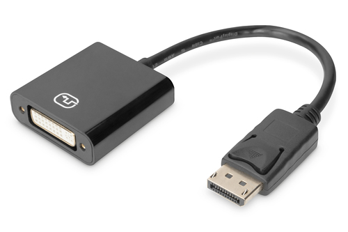 DIGITUS - video adapter - DisplayPort to DVI-I - 15 cm adapteris