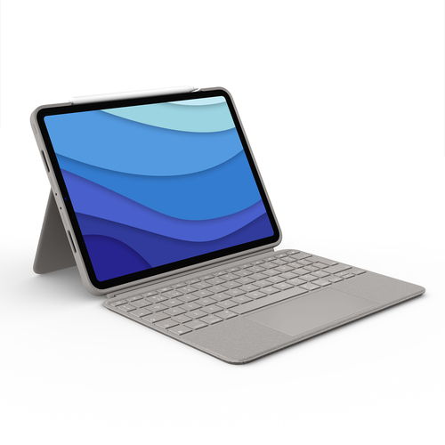 Logitech Combo Touch for iPad Pro 11-inch (1st, 2nd, and 3rd generation) planšetdatora soma