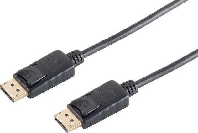 Kabel DisplayPort - DisplayPort 1m czarny (10-50025) 10-50025 (4017538106582) kabelis video, audio
