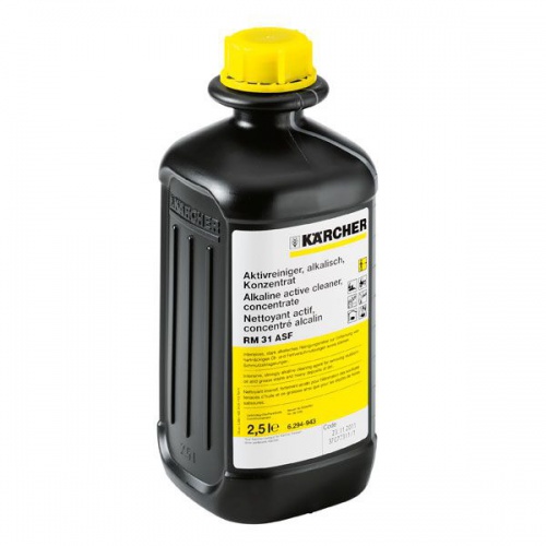 Karcher RM 31. Oil and grease cleaner HD / HDS 2500 ml 4039784528901 Effectively cleans stubborn dirt, e.g. oil, grease, soot and smoke resi aksesuārs putekļsūcējam