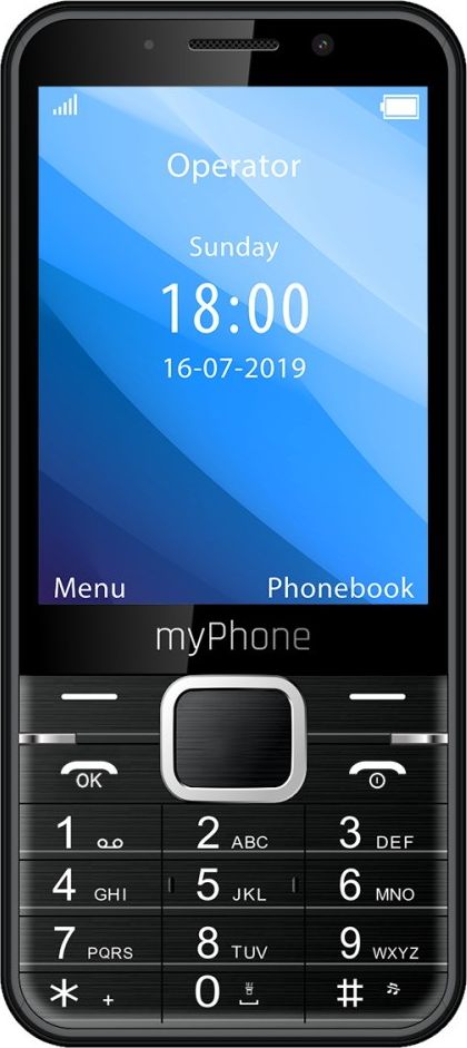 Telefon komorkowy myPhone Up Dual SIM Czarny 8_2258848 Mobilais Telefons