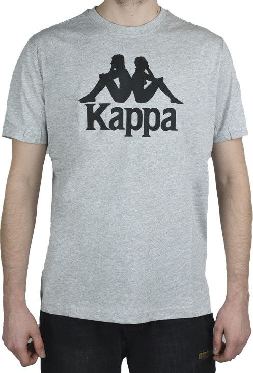 Kappa Kappa Caspar T-Shirt 303910-903 szare L 303910-903 (4056142709789)