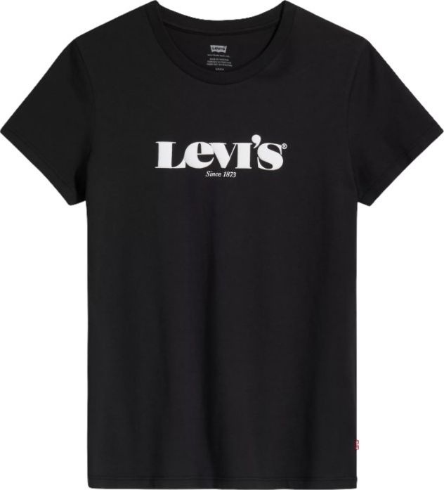 Levi`s Levi's The Perfect Tee 173691250 czarne XXS 173691250 (5400898798808)