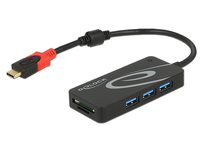 DeLOCK USB-C Hub USB centrmezgli