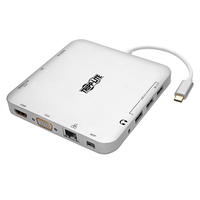 Tripp Lite USB-C U442-DOCK2-S Ethernet LAN (RJ-45) ports 1, USB 3.0 (3.1 Gen 1) ports quantity 3, HDMI ports quantity 1, USB 3.0 (3.1 Gen 1) USB centrmezgli