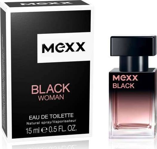 Mexx Black for Her EDT 15 ml 99350077079 (3614228834711) Smaržas sievietēm