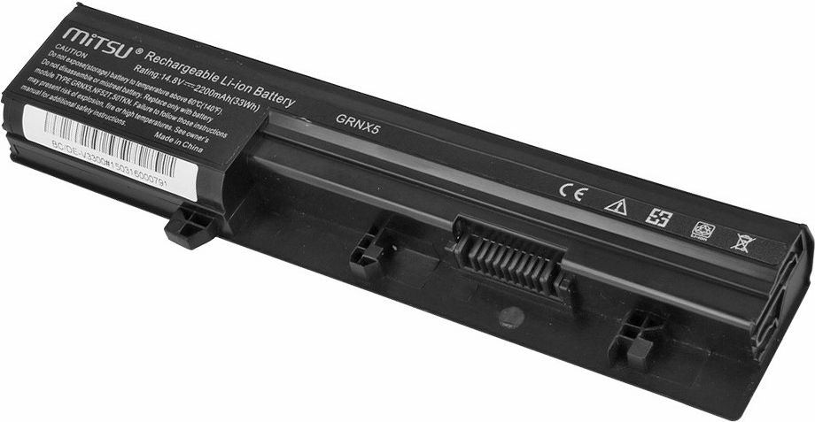 Mitsu DELL Vostro 3300 2200mAh(33Wh)14.8-14.4V akumulators, baterija portatīvajiem datoriem