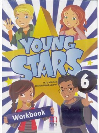 Cwiczenia Young Stars 6 WB + CD 289278 (9786185737061) Literatūra