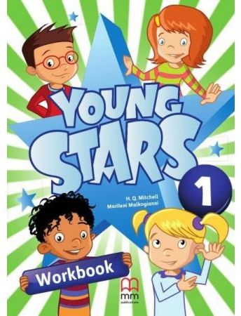 Cwiczenia Young Stars 1 WB + CD 289208 (9789605737559) Literatūra