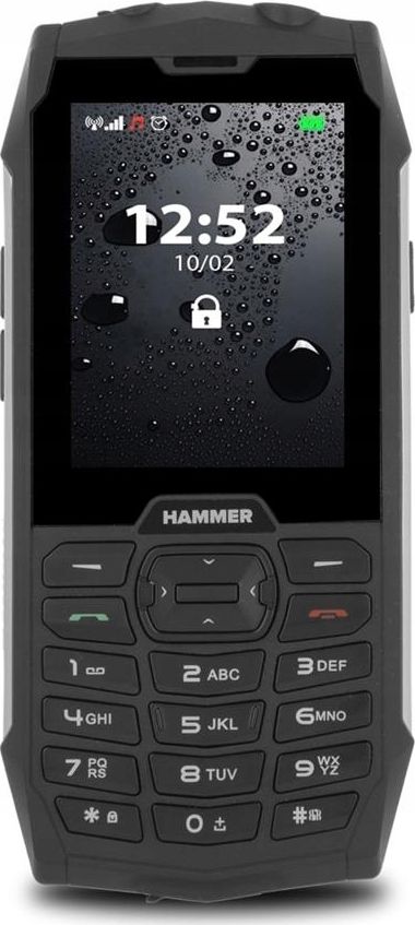 myPhone Hammer 4 Dual SIM czarny Mobilais Telefons