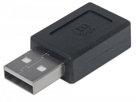 Manhattan USB 2.0 Typ C Adapter Typ C-Buchse auf A-Stecker adapteris