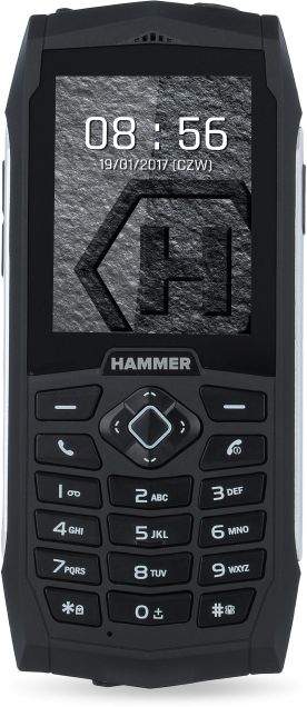 Telefon komorkowy myPhone Hammer 3 Dual SIM Czarno-pomaranczowy 8_967917 Mobilais Telefons