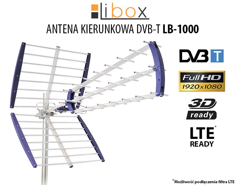 Antenna directional LB1000 LIBOX piederumi cietajiem diskiem HDD