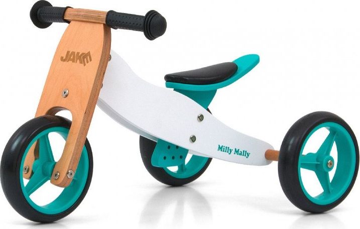 Milly Mally Vehicle Jake 2in1 Classic Mint bērnu ratiņi