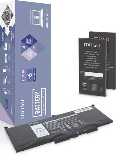 Bateria Mitsu bateria mitsu Dell Latitude 7390, 7490 BC/DE-E7390 (5903050374082) akumulators, baterija portatīvajiem datoriem