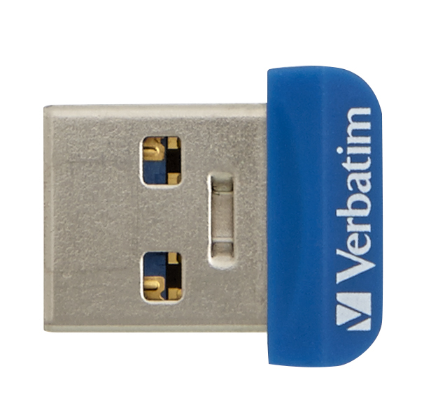 Verbatim NANO USB Drive 64 GB USB stick (blue) USB Flash atmiņa