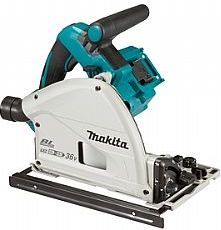 MAKITA DSP600Z Cordless Circular Saw 2x 18V LXT ADT Black, Blue Elektriskais zāģis