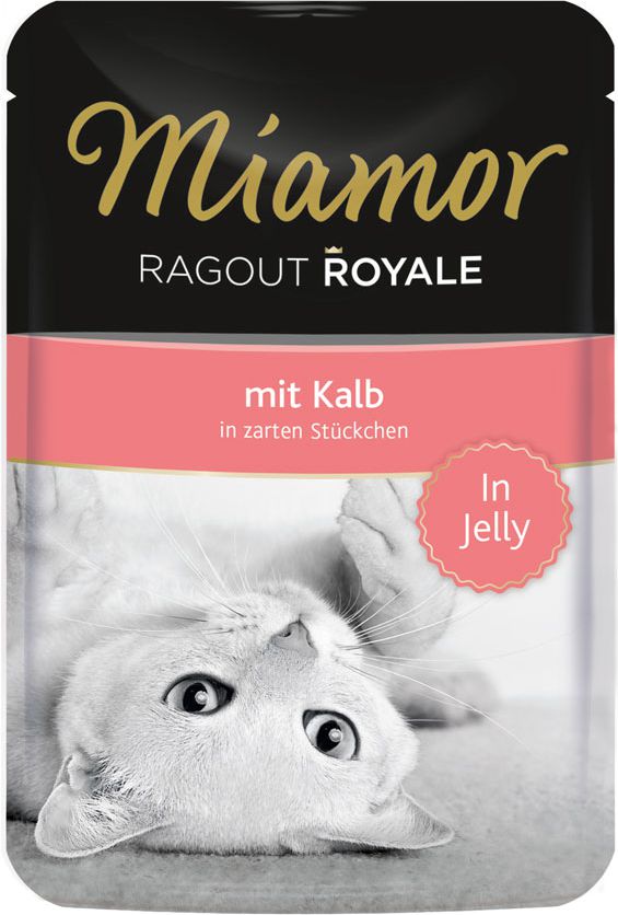 Miamor Miamor Ragout Royale saszetka Cielecina w galaretce - 100g VAT003925 (4000158740564) kaķu barība