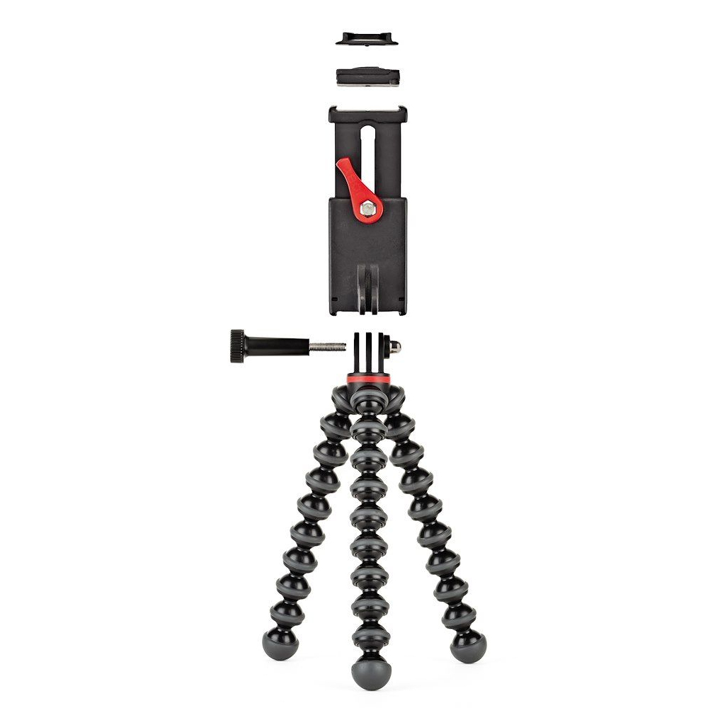 Joby GripTight Action Kit tripod Action camera 3 leg(s) Black, Red statīvs