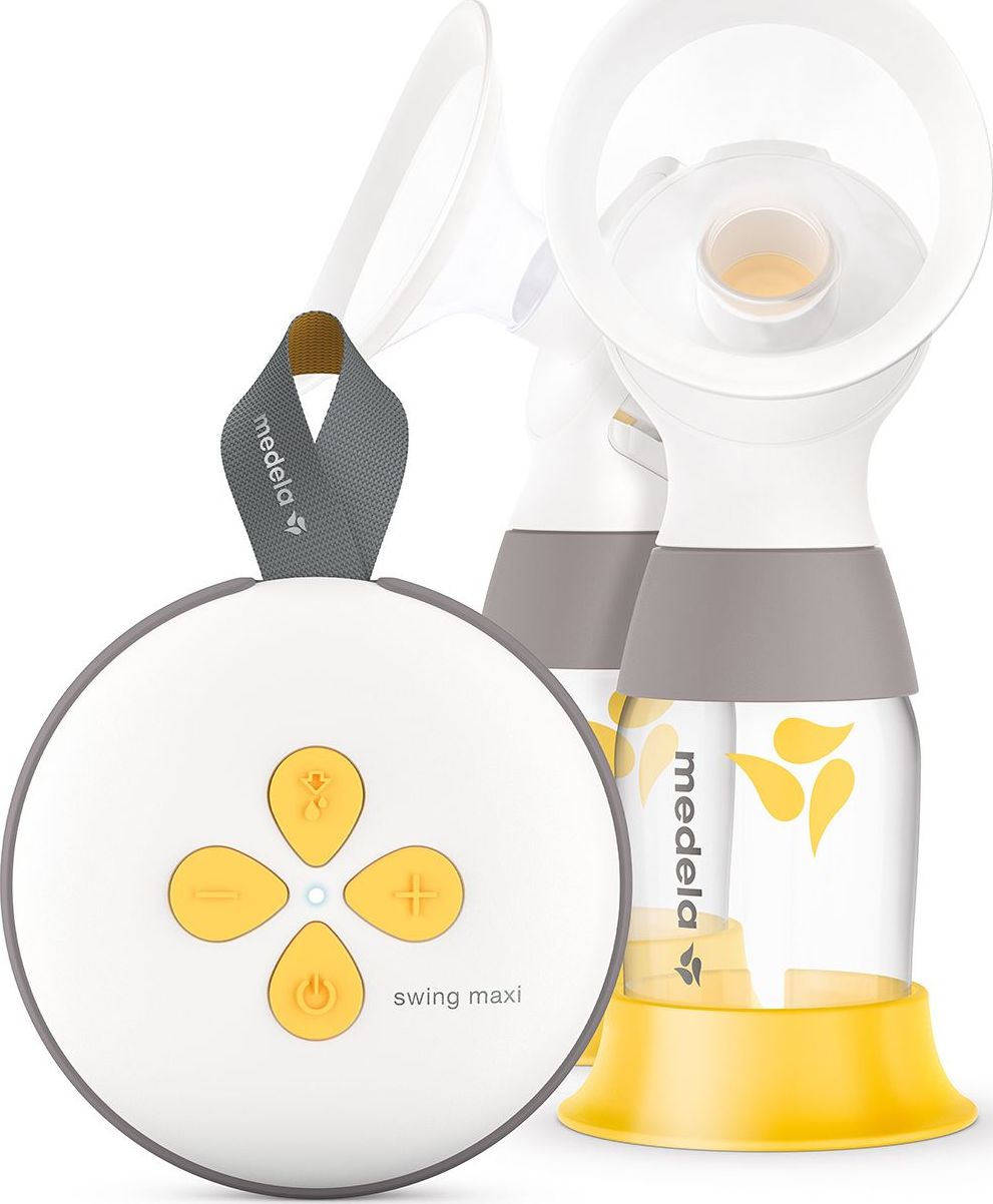 Medela Swing maxi RD double electric breast pump bērnu krūts barošanai