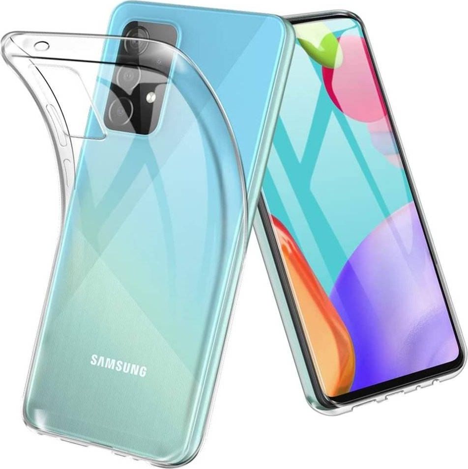 Mercury Mercury Jelly Case Sam A52 A525 przezroc zysty /clear A52 5G A526 maciņš, apvalks mobilajam telefonam