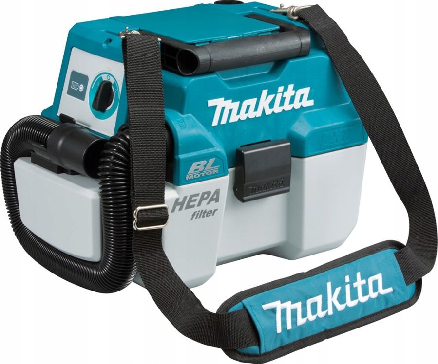 Makita DVC750LZX1 dust extractor Blue,White 7.5 L 55 W Putekļu sūcējs