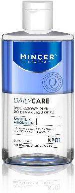 Mincer Pharma Daily Care Plyn do demakijazu oczu dwufazowy 150ml 599244 (5905669509244) kosmētikas noņēmējs