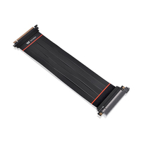 Thermaltake PCIe Extender 4.0 16X 30cm black piederumi cietajiem diskiem HDD