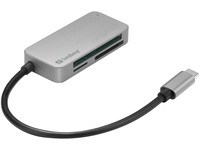 SANDBERG USB-C Multi Card Reader Pro karšu lasītājs