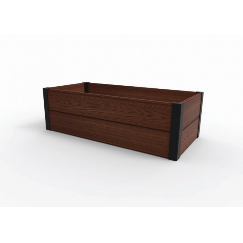 Keter Maple Trough apmalīte taisnstūra puķu dobei 106x52x32cm, brūna 29209666