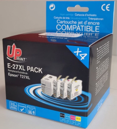 UPrint Epson E-27XL Pack BK (25ml) + C/M/Y (13ml) 3584770723620 kārtridžs