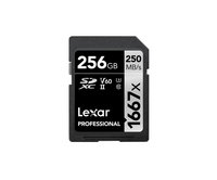 Lexar SDXC 256GB Professional 1667x UHS-II U3 atmiņas karte