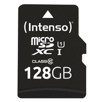 Intenso microSDXC          128GB Class 10 UHS-I U1 Performance atmiņas karte