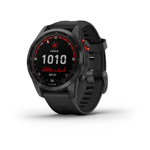 Garmin sport watch Fenix ​​7S Solar Black (010-02539-13) Viedais pulkstenis, smartwatch