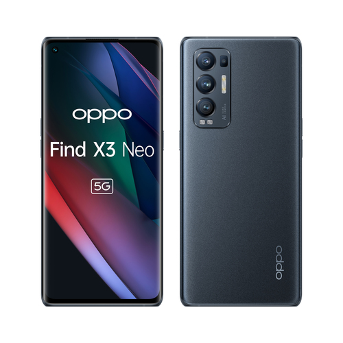 Oppo Find X3 Neo - 6.55 - 256GB / 5G DualSim black - Android Mobilais Telefons