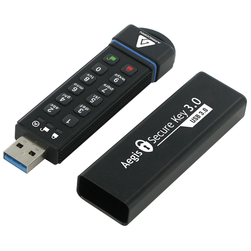 Apricorn Aegis Secure Key USB3 30GB New Retail USB Flash atmiņa