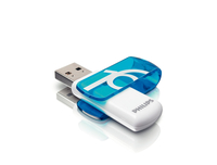 Philips USB 2.0             16GB Vivid Edition Blue USB Flash atmiņa