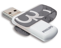 Philips USB 2.0             32GB Vivid Edition Grey USB Flash atmiņa