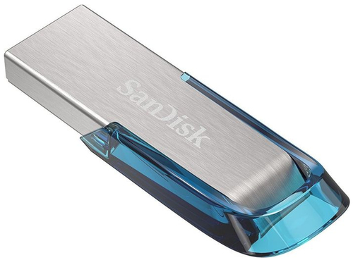 SanDisk Cruzer Ultra Flair 128GB USB 3.0 Blue    SDCZ73-128G-G46B USB Flash atmiņa