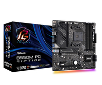 ASRock B550M PG Riptide - motherboard - micro ATX - Socket AM4 - AMD B550 pamatplate, mātesplate